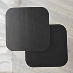 Casa si Gradina - Mobilier - Mese si birouri - Mese living - Set mese laterale, Hanah Home, pal melaminat, negru, 40x50x40 cm, 40x55x40 cm - Infinity.ro