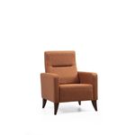 Casa si Gradina - Mobilier - Seturi de mobilier - Seturi living - Set living, Atelier Del Sofa, cadru metal lemn, gri inchis, canapea coltar 216x130x86 cm, fotoliu 75x80x102 cm - Infinity.ro