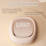 Jucarii, Copii si Bebe - Maternitate - Pompe de san - Pompa de San Electrica Bilaterala ELUZZO®, Afisaj Digital, Stimulare prin Masaj si Extragere, 3 Moduri de Masaj - Infinity.ro