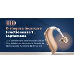 Ingrijire personala si Cosmetice - Sanatate si wellness - Aparate medicale - Aparate auditive - Aparat Auditiv Premium ELUZZO®, Reincarcabil, Autonomie sporita, 3 Accesorii Incluse, Volum Ajustabil, Bej - Infinity.ro