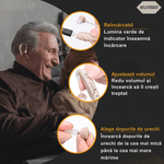 Ingrijire personala si Cosmetice - Sanatate si wellness - Aparate medicale - Aparate auditive - Aparat Auditiv Premium ELUZZO®, Reincarcabil, Autonomie sporita, 3 Accesorii Incluse, Volum Ajustabil, Bej - Infinity.ro