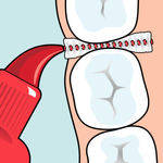 Ingrijire personala si Cosmetice - Igiena dentara - Periute de dinti clasice - Periute interdentare TePe Original, roz, 6 bucati, blister - Infinity.ro
