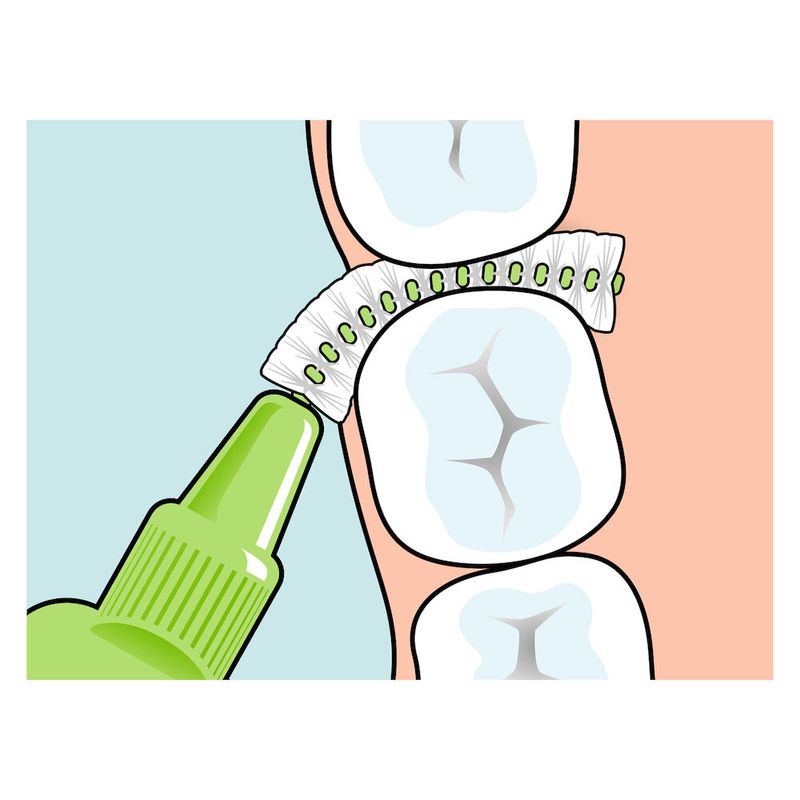 Ingrijire personala si Cosmetice - Igiena dentara - Periute de dinti clasice - Periuțe interdentare TePe Original verde, 6 buc, blister - Infinity.ro