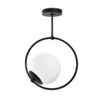 Casa si Gradina - Corpuri si surse de iluminat - Lustre si pendule - Lustra, Opviq, metal, negru, 26x15x39 cm - Infinity.ro