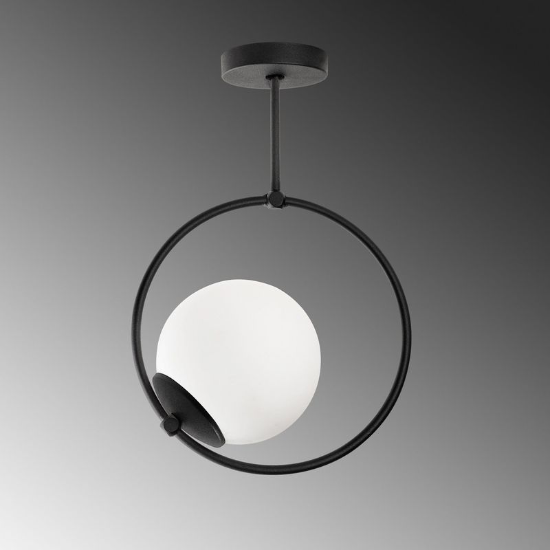 Casa si Gradina - Corpuri si surse de iluminat - Lustre si pendule - Lustra, Opviq, metal, negru, 26x15x39 cm - Infinity.ro