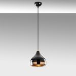 Casa si Gradina - Corpuri si surse de iluminat - Lustre si pendule - Lustra, Opviq, fier, negru cupru, diametru 17 cm, inaltime reglabila - Infinity.ro