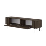 Casa si Gradina - Mobilier - Comode si corpuri - Comode - Comoda tv, Hanah Home, pal melaminat, nuc, 160x45.6x31.4 cm - Infinity.ro