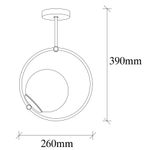 Casa si Gradina - Corpuri si surse de iluminat - Lustre si pendule - Lustra, Opviq, metal, negru, 26x15x39 cm - Infinity.ro
