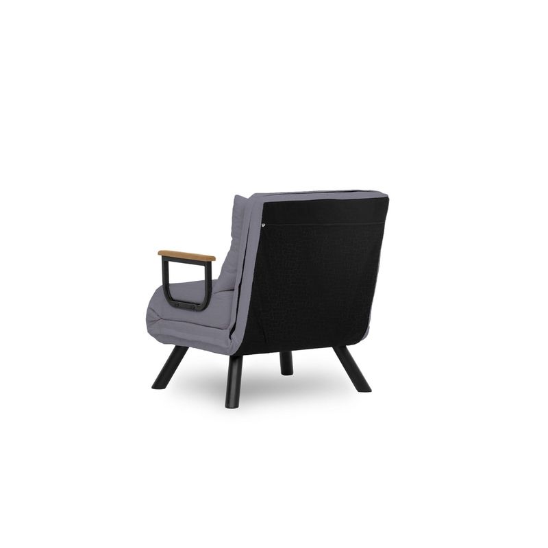Casa si Gradina - Mobilier - Canapele si coltare - Canapele - Canapea extensibila, Hanah Home, metal, gri, 175x60 cm - Infinity.ro