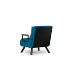 Casa si Gradina - Mobilier - Canapele si coltare - Canapele - Canapea extensibila, Hanah Home, metal, verde petrol, 175x60 cm - Infinity.ro