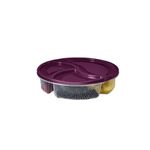 Casa si Gradina - Bucatarie si vesela - Organizare si depozitare bucatarie - Cutii alimentare - Set cutii depozitare, Hermia, plastic, mov, 21x21x5 cm, 6 piese - Infinity.ro