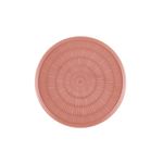 Casa si Gradina - Bucatarie si vesela - Vesela si tacamuri - Farfurii si boluri - Set farfurii, Hermia, ceramica, somon, 26x26x1 cm, 6 piese - Infinity.ro