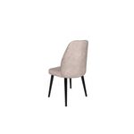 Casa si Gradina - Mobilier - Scaune si fotolii - Scaune - Set scaune, Hanah Home, catifea, crem si negru, 50x49x90 cm - Infinity.ro