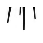 Casa si Gradina - Mobilier - Scaune si fotolii - Scaune - Set scaune, Hanah Home, catifea, crem si negru, 50x49x90 cm - Infinity.ro
