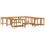 Casa si Gradina - Gradina si terasa - Piscine si accesorii - Accesorii piscine - Imprejmuire pentru Cada cu Hidromasaj Maro 230 x 230 cm - Infinity.ro