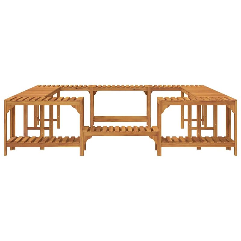 Casa si Gradina - Gradina si terasa - Piscine si accesorii - Accesorii piscine - Imprejmuire pentru Cada cu Hidromasaj Maro 230 x 230 cm - Infinity.ro