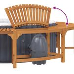 Casa si Gradina - Gradina si terasa - Piscine si accesorii - Accesorii piscine - Imprejmuiri pentru Cada Fierbinte Maro Ø255 cm - Infinity.ro