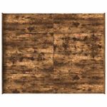 Casa si Gradina - Mobilier - Paturi si accesorii - Paturi - Cadru de pat cu depozitare cu sertar Stejar afumat 150 x 200 cm - Infinity.ro
