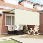 Casa si Gradina - Gradina si terasa - Umbrele si pavilioane - Pavilioane - Cortina Retractabila Crem mare Poliester - Infinity.ro