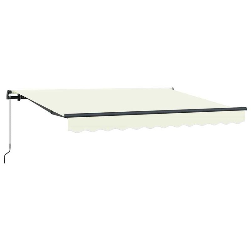 Casa si Gradina - Gradina si terasa - Umbrele si pavilioane - Pavilioane - Cortina Retractabila Manual Crem si Antracit - Infinity.ro