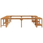 Casa si Gradina - Gradina si terasa - Piscine si accesorii - Accesorii piscine - Imprejmuire pentru Cada cu Hidromasaj Maro 250 x 250 cm - Infinity.ro