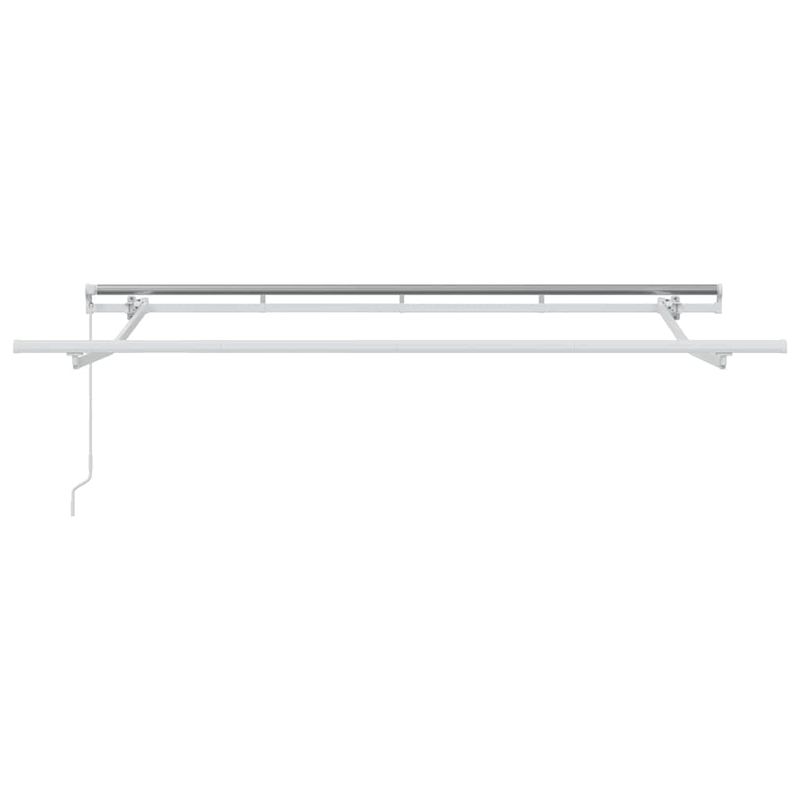 Casa si Gradina - Gradina si terasa - Umbrele si pavilioane - Pavilioane - Cortina Retractabila Crema si Alb 3 x 2 m Poliester si Aluminiu - Infinity.ro
