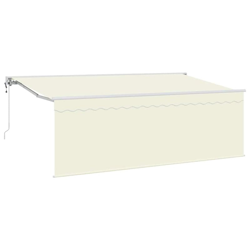 Casa si Gradina - Gradina si terasa - Umbrele si pavilioane - Pavilioane - Cort electric retractabil Crem Alb Maro 400 x 200 cm - Infinity.ro