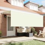 Casa si Gradina - Gradina si terasa - Umbrele si pavilioane - Pavilioane - Cort electric retractabil Crem Alb Maro 400 x 200 cm - Infinity.ro