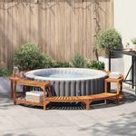 Casa si Gradina - Gradina si terasa - Piscine si accesorii - Accesorii piscine - Imprejmuiri pentru Cada Fierbinte Maro Ø255 cm - Infinity.ro