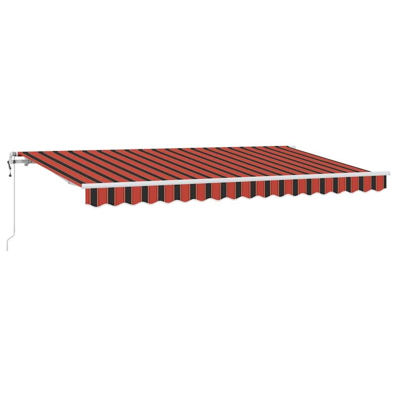 Casa si Gradina - Gradina si terasa - Umbrele si pavilioane - Pavilioane - Cortina Retractabila Galben si portocaliu si alb 3.5 x 2 m - Infinity.ro