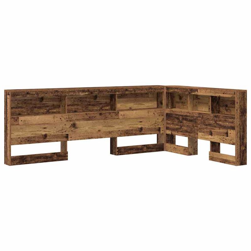 Casa si Gradina - Mobilier - Paturi si accesorii - Accesorii paturi - Tablie de pat cu LED, gri inchis, 93x16x118/128 cm, catifea - Infinity.ro