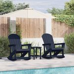 Casa si Gradina - Gradina si terasa - Mobilier exterior - Scaune si sezlonguri gradina - Fotolii Adirondack Marmite 2 pcs Bleumarin 73.5 x 92 x 90 cm - Infinity.ro