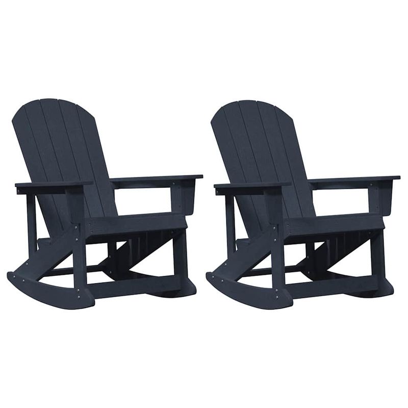 Casa si Gradina - Gradina si terasa - Mobilier exterior - Scaune si sezlonguri gradina - Fotolii Adirondack Marmite 2 pcs Bleumarin 73.5 x 92 x 90 cm - Infinity.ro