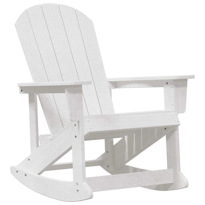 Casa si Gradina - Gradina si terasa - Mobilier exterior - Scaune si sezlonguri gradina - Fotolii Adirondack Marmite 2 pcs Alb 73.5 x 92 x 90 cm HDPE - Infinity.ro