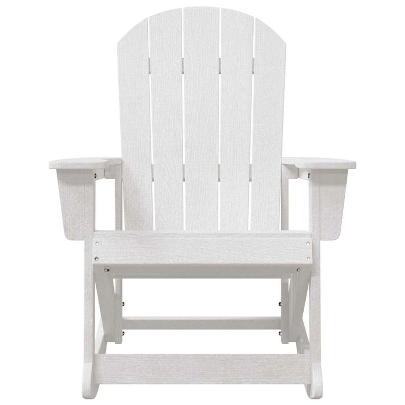 Casa si Gradina - Gradina si terasa - Mobilier exterior - Scaune si sezlonguri gradina - Fotolii Adirondack Marmite 2 pcs Alb 73.5 x 92 x 90 cm HDPE - Infinity.ro