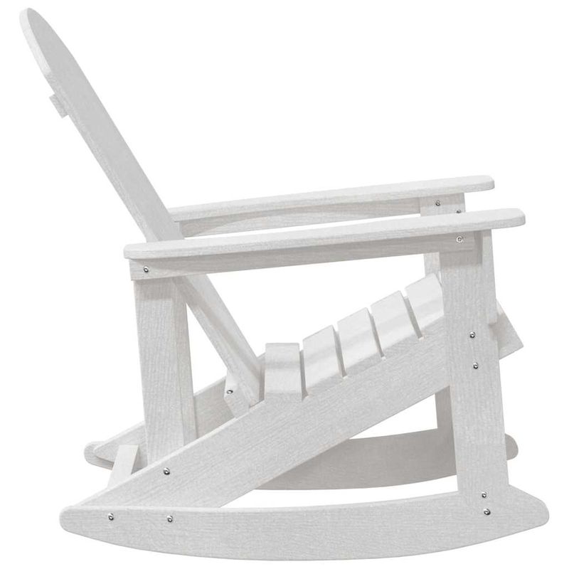 Casa si Gradina - Gradina si terasa - Mobilier exterior - Scaune si sezlonguri gradina - Fotolii Adirondack Marmite 2 pcs Alb 73.5 x 92 x 90 cm HDPE - Infinity.ro