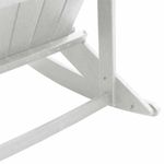 Casa si Gradina - Gradina si terasa - Mobilier exterior - Scaune si sezlonguri gradina - Fotolii Adirondack Marmite 2 pcs Alb 73.5 x 92 x 90 cm HDPE - Infinity.ro