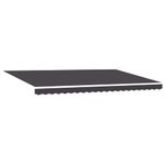 Casa si Gradina - Gradina si terasa - Umbrele si pavilioane - Pavilioane - Cortina Retractabila Manual Antracit Gri 500 × 300 cm - Infinity.ro