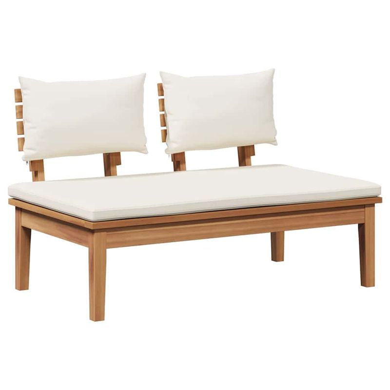 Casa si Gradina - Gradina si terasa - Mobilier exterior - Canapele si fotolii gradina - Set de Banci pentru Gradina 5 pcs Maro si Crem 2 locuri mic - Infinity.ro
