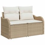 Casa si Gradina - Gradina si terasa - Mobilier exterior - Canapele si fotolii gradina - Set de canapele pentru gradina 8 pcs Bej 287.5 x 122.5 x 85 cm - Infinity.ro