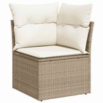Casa si Gradina - Gradina si terasa - Mobilier exterior - Canapele si fotolii gradina - Set de canapele pentru gradina 8 pcs Bej 287.5 x 122.5 x 85 cm - Infinity.ro