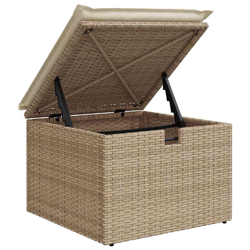 Casa si Gradina - Gradina si terasa - Mobilier exterior - Canapele si fotolii gradina - Set de canapele pentru gradina 8 pcs Bej 287.5 x 122.5 x 85 cm - Infinity.ro
