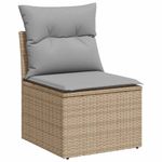 Casa si Gradina - Gradina si terasa - Mobilier exterior - Canapele si fotolii gradina - Set de canapele pentru gradina 8 pcs Bej si gri deschis - Infinity.ro
