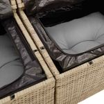 Casa si Gradina - Gradina si terasa - Mobilier exterior - Canapele si fotolii gradina - Set de canapele pentru gradina 8 pcs Bej si gri deschis - Infinity.ro