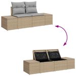 Casa si Gradina - Gradina si terasa - Mobilier exterior - Canapele si fotolii gradina - Set de canapele pentru gradina 8 pcs Bej si gri deschis - Infinity.ro