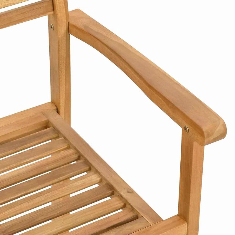Casa si Gradina - Gradina si terasa - Mobilier exterior - Scaune si sezlonguri gradina - Scaune de gradina stivuibile 6 pcs Maro 55.5 x 55.5 x 90 cm - Infinity.ro