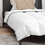 Casa si Gradina - Textile si covoare - Perne si pilote - Pilote - Pilota Altele cu perna 2 pcs Alb 135 x 220 cm Jos - Infinity.ro