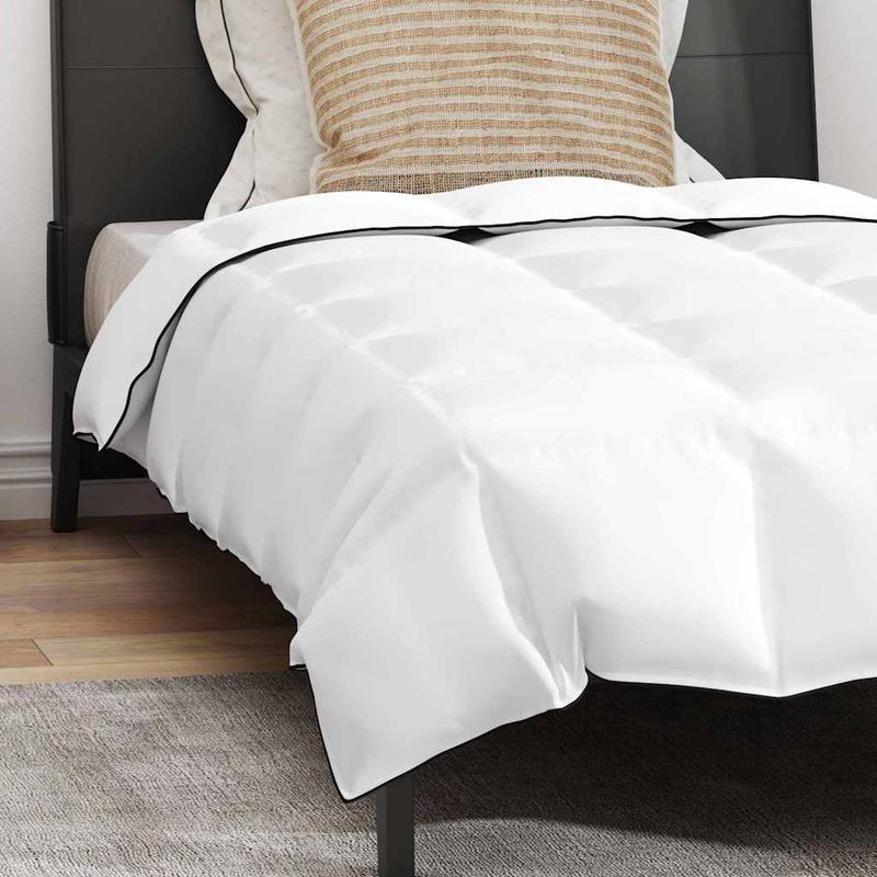 Casa si Gradina - Textile si covoare - Perne si pilote - Pilote - Pilota Altele cu perna 2 pcs Alb 135 x 220 cm Jos - Infinity.ro