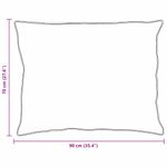 Casa si Gradina - Textile si covoare - Perne si pilote - Pilote - Pilota Altele cu perna 3 pcs Alb 240 x 260 cm Jos - Infinity.ro