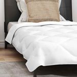 Casa si Gradina - Textile si covoare - Perne si pilote - Pilote - Perna cu duvet de vara Altele 2 pcs Alb 155 x 220 cm Microfibra - Infinity.ro